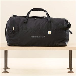 Personalized Logo Carhartt ® Embroidered Duffle Bag- Black - 49257