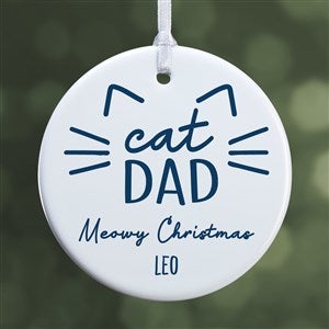 Cat Parent  Personalized Ornament- 2.85 Glossy - 1 Sided - 49260-1S