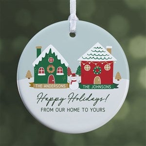 Favorite Neighbor Personalized Ornament- 2.85quot; Glossy - 1 Sided - 49265-1S