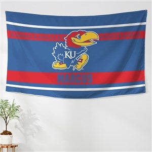 NCAA Kansas Jayhawks Personalized Wall Tapestry - 49770