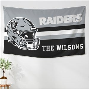NFL Las Vegas Raiders Personalized Wall Tapestry - 49809