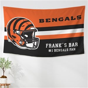 NFL Cincinnati Bengals Personalized Wall Tapestry - 49831