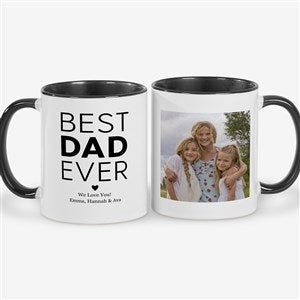 Best Dad Personalized Coffee Mug - Black - 49870-B