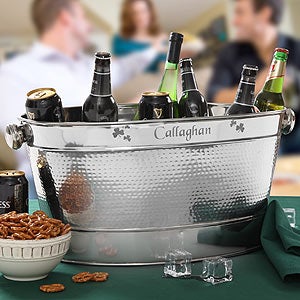 Irish Cheer Personalized Party Tub - 4990