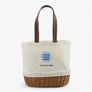 Embroidered Logo Picnic Basket For Two - 50045