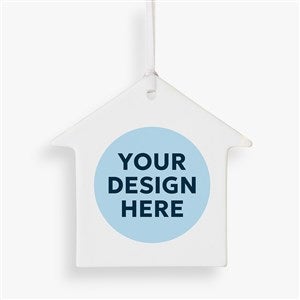 Personalized Logo House Ornament - 50048-1