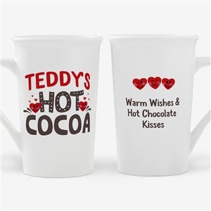 Personalized Kids Valentines Day Hot Cocoa Mug - White - 50083-U