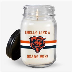 NFL Chicago Bears Personalized Farmhouse Candle Jar - 50135