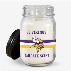 NFL Minnesota Vikings Personalized Farmhouse Candle Jar - 50142