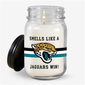 NFL Jacksonville Jaguars Personalized Farmhouse Candle Jar - 50152