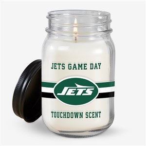 NFL New York Jets Personalized Farmhouse Candle Jar - 50156