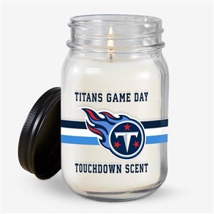 NFL Tennessee Titans Personalized Farmhouse Candle Jar - 50159