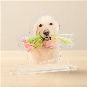 Pet Photo Acrylic Cutout Statuette - Horizontal - 50242-H