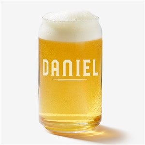 Classic Man Engraved 16oz. Beer Can Glass - 50271-B