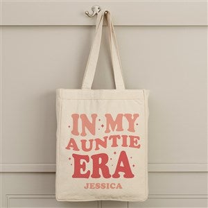 For Her Era Personalized Canvas Tote Bag- 14 x 10 - 50398-S