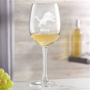 NFL Detroit Lions White Wine Glass - 50461-W