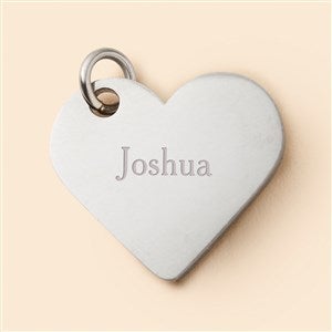 Family Forever Engraved Heart Keychain - Heart Charm - 50655-H