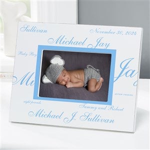 Personalized Baby Picture Frame - New Arrival - Border - 5108-B