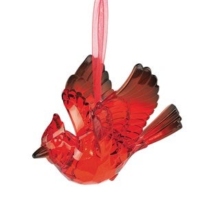 Memorial Acrylic Cardinal Ornament - 51201