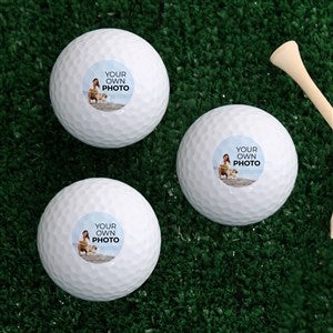 Your Own Photo Personalized Photo Golf Ball Set of 3 - Callaway Warbird Plus - 51443-CW3