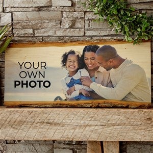 Your Own Photo Personalized Basswood Wood Planks- Large - 51549-L