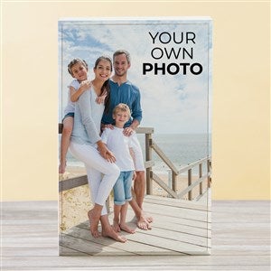 Your Own Photo Personalized Rectangle Shelf Blocks- Vertical - 51558-V