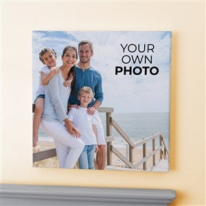 Your Own Photo Personalized Square Canvas Print - 12quot; x 12quot; - 51559-S