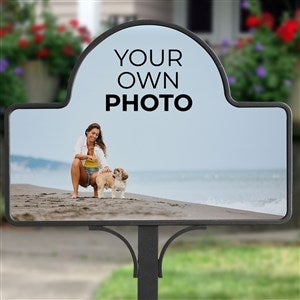 Your Own Photo Personalized Magnetic Garden Sign - 51585