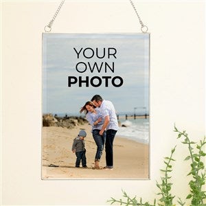 Your Own Photo Personalized Hanging Glass Wall Decor - 51644