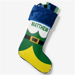 Elf® Personalized Blue Christmas Stockings - 51723-BL
