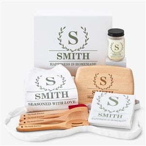 Personalized Kitchen Gift Set - Laurel Wreath  - 51833