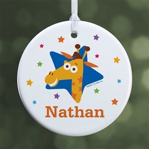 Toys R Us® Geoffrey Personalized Christmas Ornament- 2.85 Glossy - 1 Sided - 51940-1S