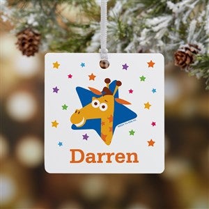 Toys R Us® Geoffrey Personalized Christmas Ornament- 2.75 Metal - 1 Sided - 51940-1M