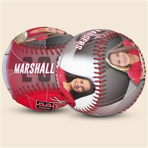 Personalized Strikeout Photo Softball-Individual Photo - 52091D-IP