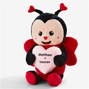 Romantic Personalized Love Bug with Pink Heart - 52273