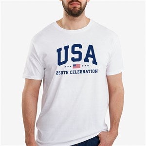 Proud American Personalized Hanes Adult T-Shirt - 52538-AT