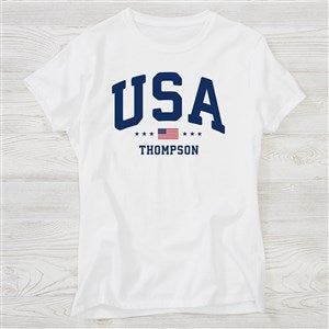 Proud American Personalized Hanes Ladies Fitted Tee - 52538-FT