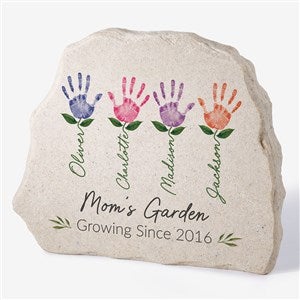 Handprint Art Personalized Standing Garden Stone - 52594
