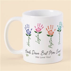 Handprint Art Personalized Coffee Mug 11 oz.- White - 52597-W