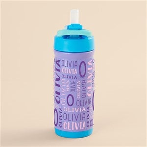 Name  Initial Personalized Reduce Frostee Water Bottle - Purple - 52690-MP