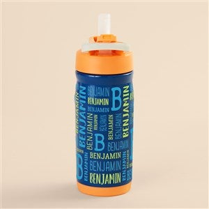 Name  Initial Personalized Reduce Frostee Water Bottle - Blue - 52690-VB