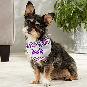 Designer Pooch Personalized Dog Bandana - Small - 5279