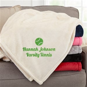 Choose Your Sports Icon Personalized 60x80 Beige Fleece Blanket - 52810-LI