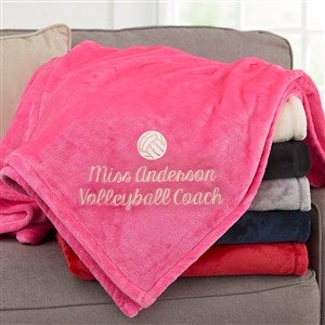 Choose Your Sports Icon Personalized 50x60 Pink Fleece Blanket - 52810-SP