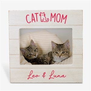 Cat Parent Personalized Shiplap Frame- 5x7 Horizontal - 52854-5x7H