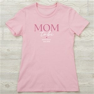 Mom to Be Personalized Next Level™ Ladies Fitted Tee - 52978-NL