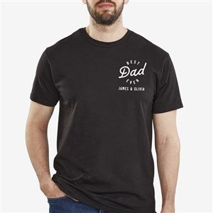 Best Dad Ever Personalized Hanes Adult T-Shirt - 53318-AT