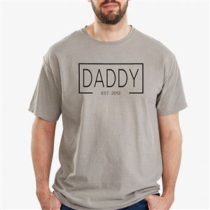 Dad Personalized Hanes Adult ComfortWash T-Shirt - 53321-CWT