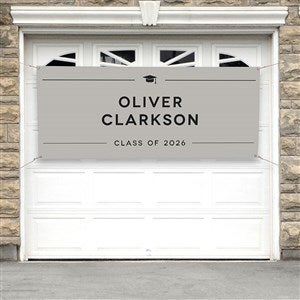 Modern Graduate Personalized Banner - 30x72 - 53385