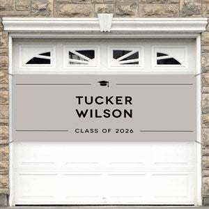 Modern Graduate Personalized Banner - 45x108 - 53385-L